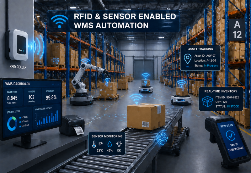 RFID & Sensor Enabled WMS Automation RFID & Sensor Enabled WMS Automation