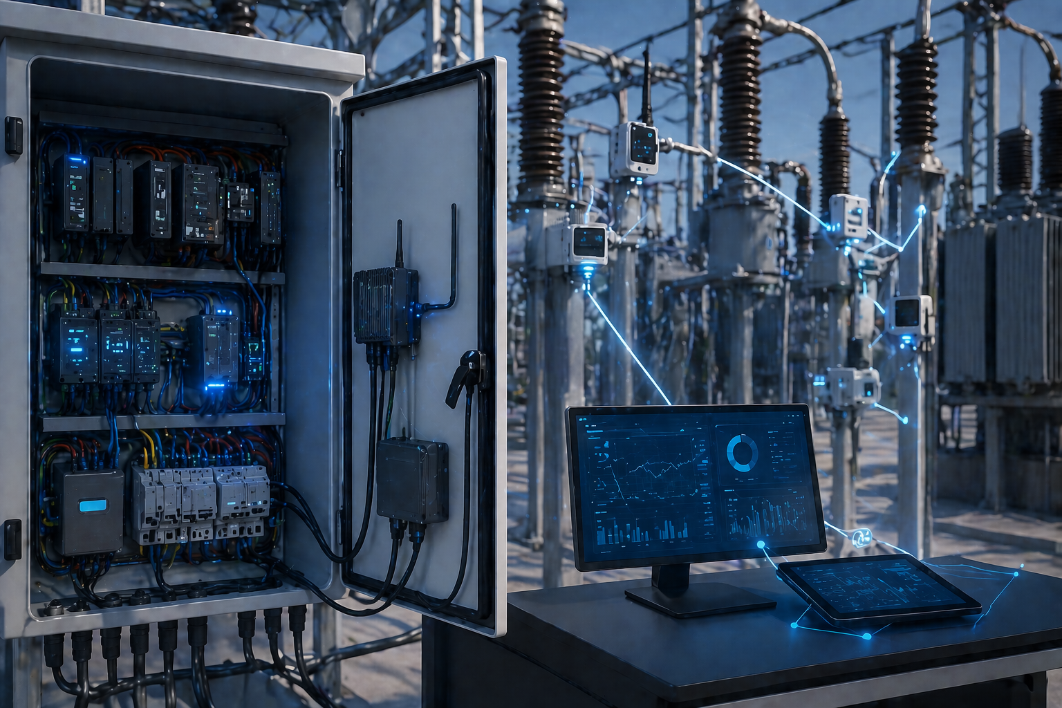 Sub-Station data acquisition system